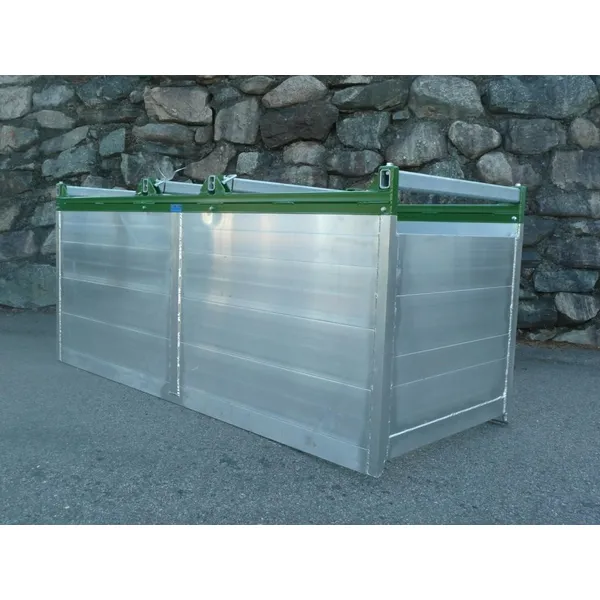 STEMPLINGSKASSE, ALUMINIUM, 140 CM