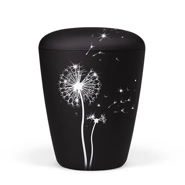 URNE, SORT LØVETANN MED SWAROVSKI STENER 26241