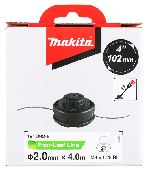 MAKITA, TRIMMER HODE 2,0MM X 4MM, M8 X 1,25RH
