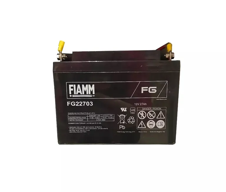 KISTEHÅNDTERINGSVOGN, BATTERI