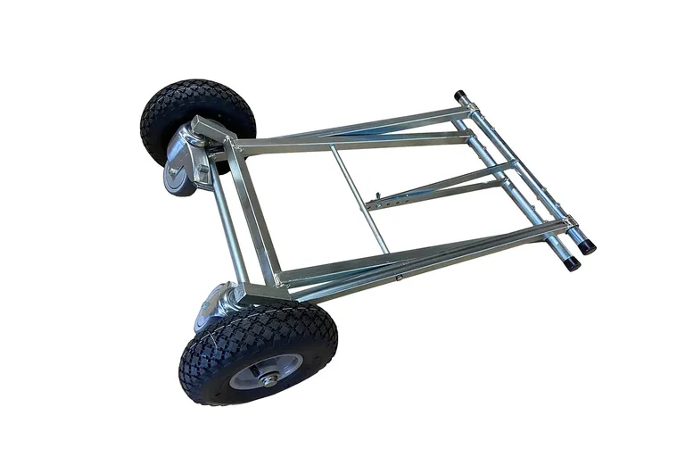 ENMANNSTRALLE, 2 FASTE/2 SVINGBARE HJUL