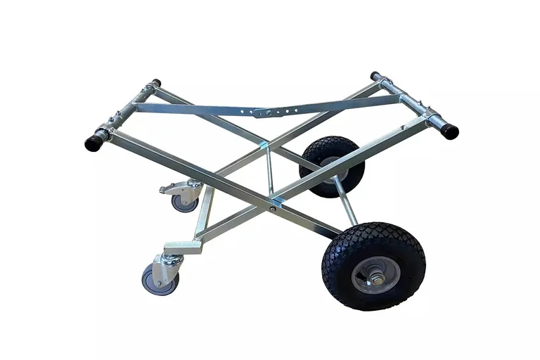 ENMANNSTRALLE, 2 FASTE/2 SVINGBARE HJUL