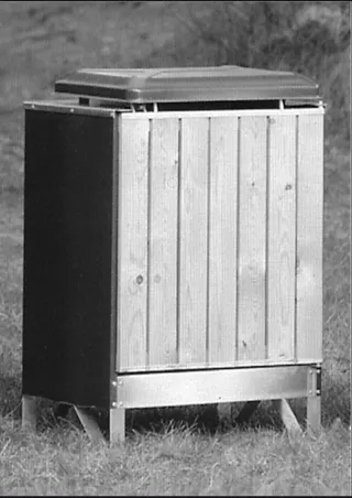 SØPPELSEKKSTATIV M/TREFRONT 100 L