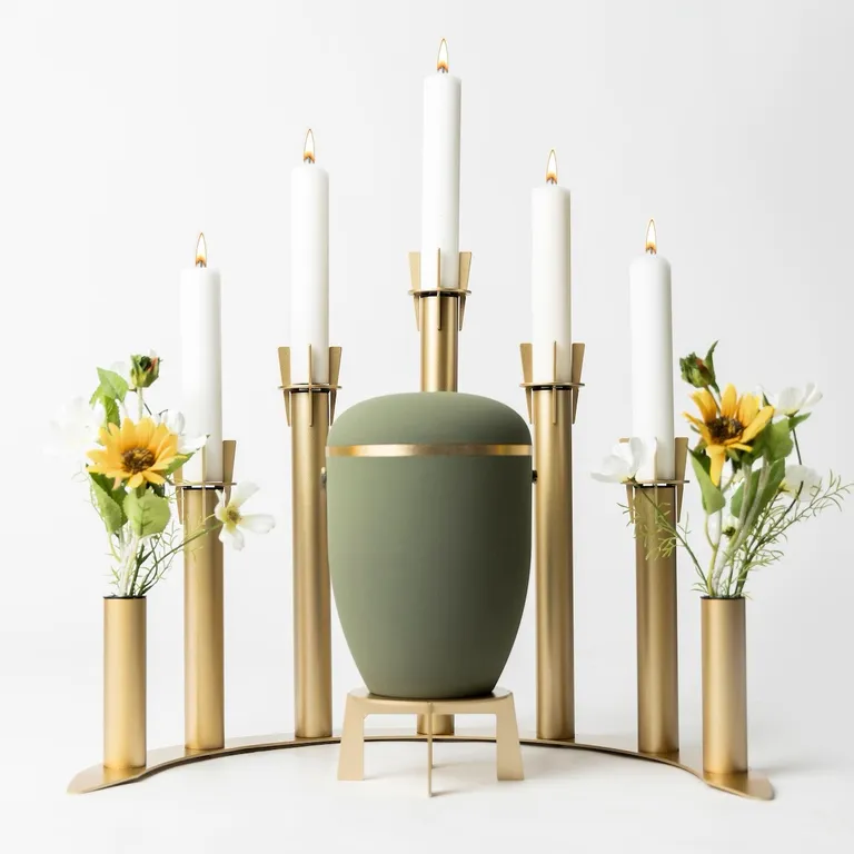 OMNI, LYSESTAKE GULL, MED 7 HOLDERE 455MM