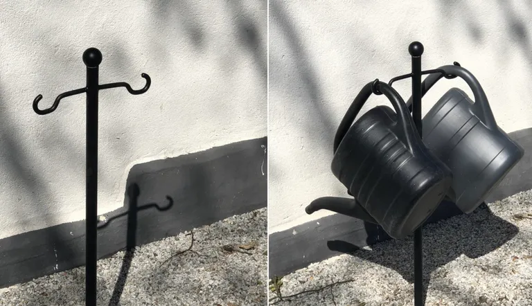 Vannkanneholder Dalby (2), pulverlakkert stål i std. farger