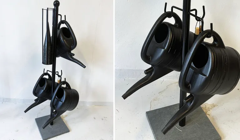 Vannkanneholder Dalby Kombo, lakkert stål