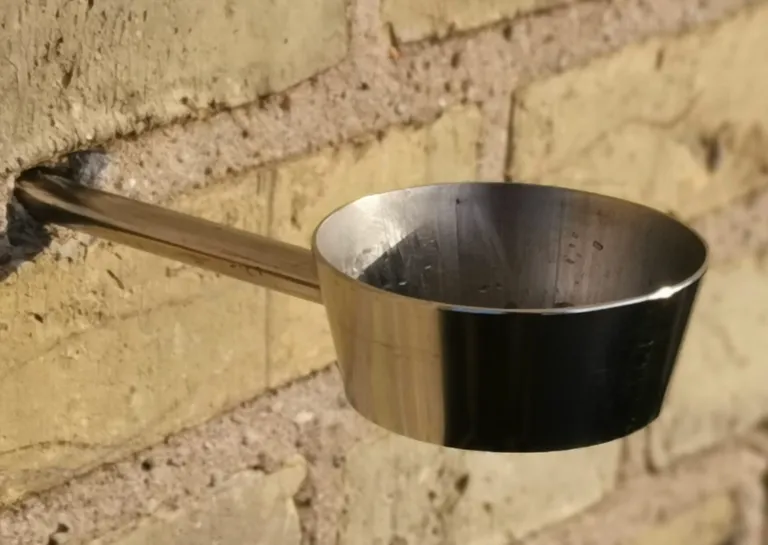 Vaseholder "Villie", rustfritt stål