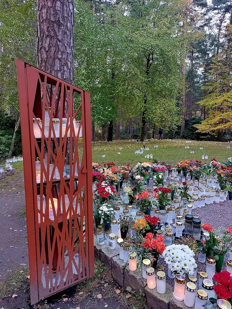 Lysskap "Strå", Corten