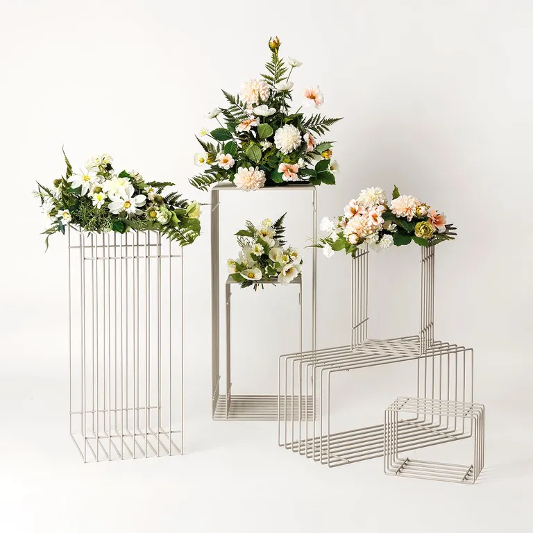 BLISS, BLOMSTERSTATIV, 6- PAKNING MED POSE, BEIGE H-750MM