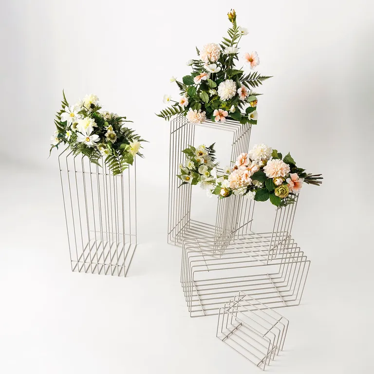 BLISS, BLOMSTERSTATIV, 6-PAKNING MED POSE, GRØNN H-750MM