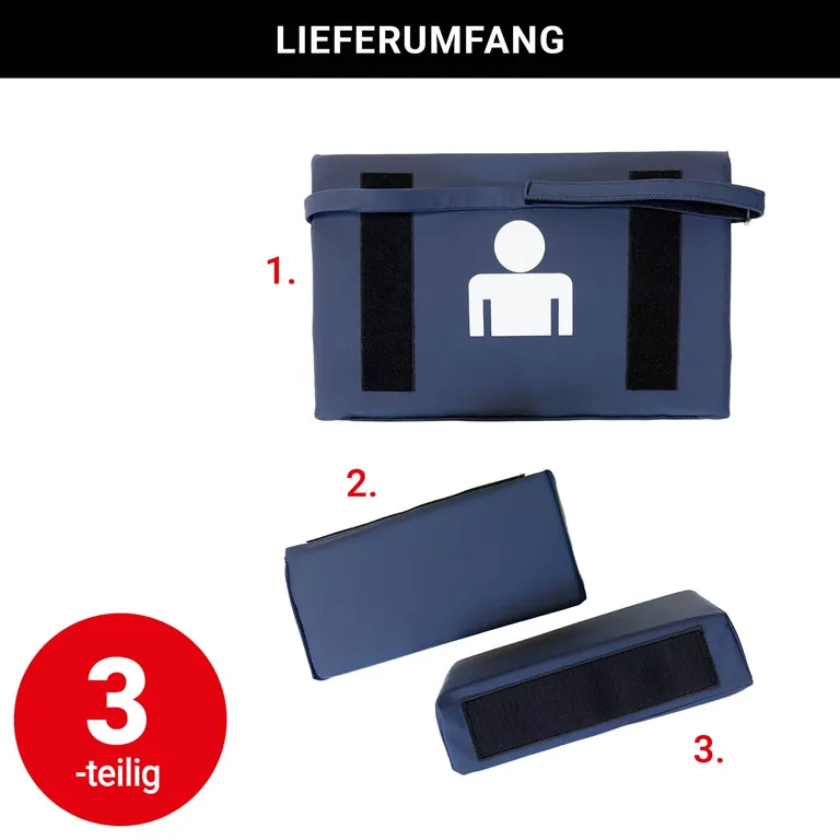 BODYPOD HODESTØTTE TIL EVAKUERINGSMADRASS