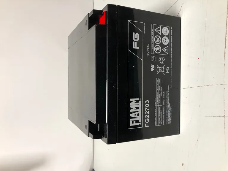 KISTEHÅNDTERINGSVOGN, BATTERI