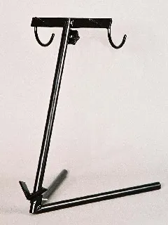 STATIV BLOMSTERKORS/-HJERTE, SORTLAKKERT