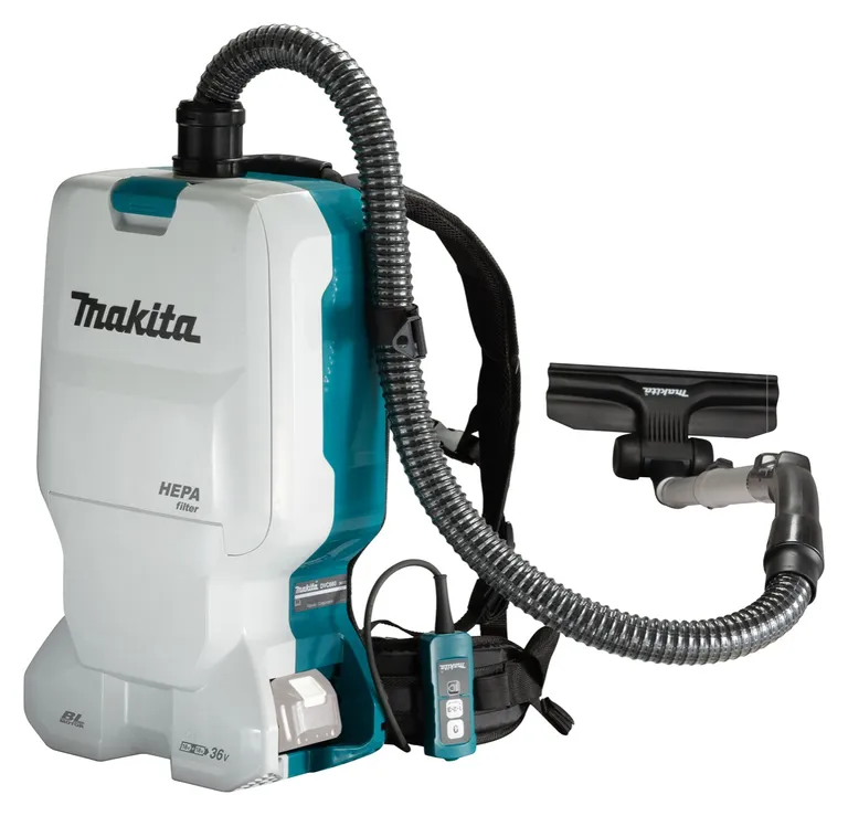 MAKITA, STØVSUGER RYGSEKK LXT 2x18V