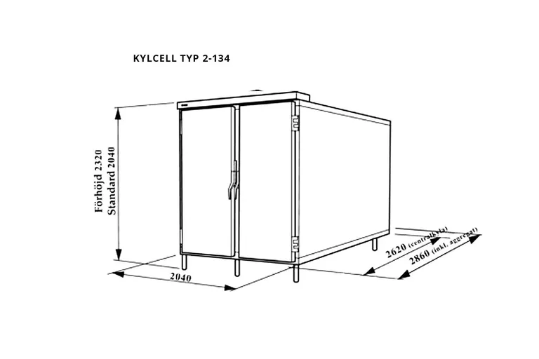 KJØLECELLE 2-134H