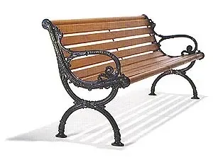 PARKBENK NORHAMMAR 165 CM