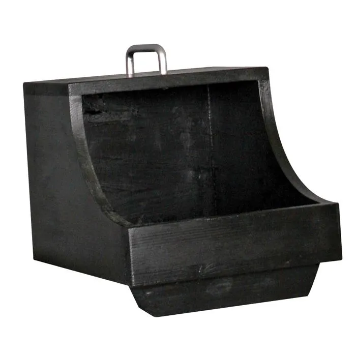 JORDFESTELSEKASSE M/ SPADE, SORT, TRE
